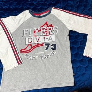 Long sleeve Boy’s Tshirt. Perfect for school or winter vacations. Happily worn!